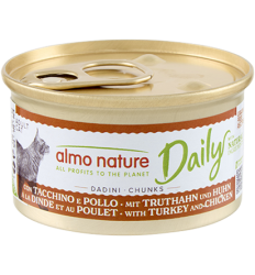 DAILY CHUNKS - Turkey & Chicken, 85g