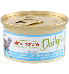 DAILY MOUSSE - Tuna & Cod, 85g
