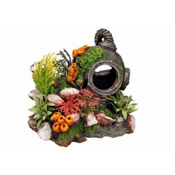 NOBBY: Aqua Ornament, HELMET with Plants