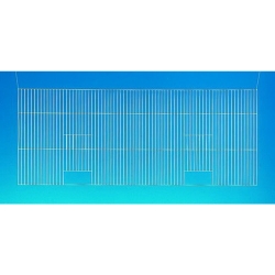 NOBBY: Bird Breeder Fence,120x40 γαλβανιζέ