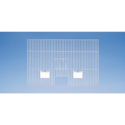 NOBBY: Bird Breeder Fence,60x40 γαλβανιζέ