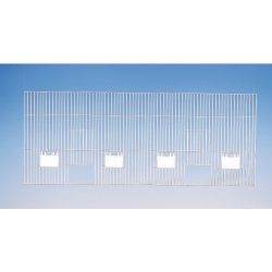 NOBBY: Bird Breeder Fence,80x50 γαλβανιζέ