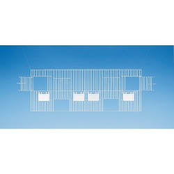 NOBBY: Bird Breeder Fence,80x30 γαλβανιζέ