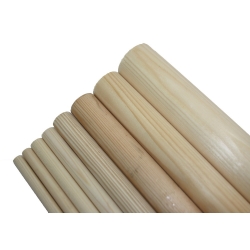 NOBBY: Natural Wood Perches 1m-8mm