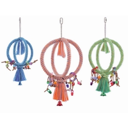 NOBBY-Παιχνίδι Παπαγάλων-Σταυρωτοί Κρίκοι-μεγάλοι