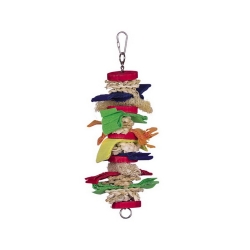 NOBBY: Bird Cage Toy, toy w/ wood