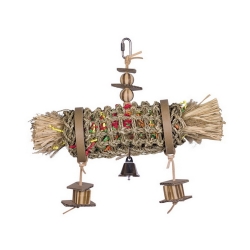 NOBBY: Bird Cage Toy, seaGrass cylinder