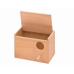 NOBBY: Parakeet nesting box horizontal