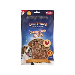 NOBBY: StarSnack, CHICKEN FISH Rolls (12)