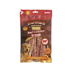 NOBBY: StarSnack, BBQ BEEF & CHICKEN Steak (12)