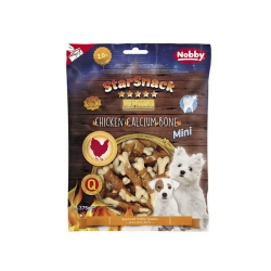 NOBBY: BBQ Snack mini CHICKEN Calcium Bone