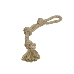 NOBBY: ROPE Toy ROPE double Sisal-Cotton-Mix natur