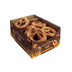 NOBBY DISPLAY: BBQ Snack -L- CHICKEN PRETZEL x22