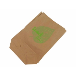 NOBBY:Natural Paper Snack Bag, x100pcs