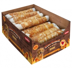 NOBBY DISPLAY: BBQ Snack -XXL- Wrapped CHICKEN x23