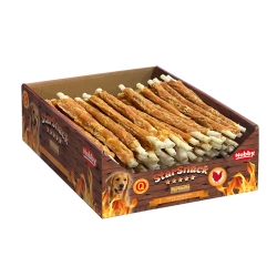 NOBBY DISPLAY: BBQ Snack -L- Wrapped CHICKEN x81