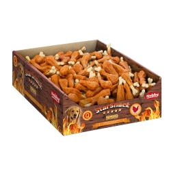 NOBBY DISPLAY:StarSnack BBQ Chicken CALCIUM Bone x248
