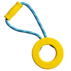NOBBY: TPR Ring with rope & handle
