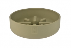 51DN - SILI BOWL: Slow Feeder Bowl - Khaki, 350ml