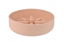 51DN - SILI BOWL: Slow Feeder Bowl - Pink, 700ml