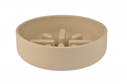 51DN - SILI BOWL: Slow Feeder Bowl - Sand, 700ml