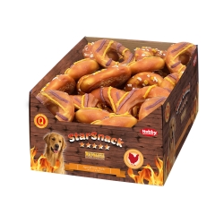 NOBBY DISPLAY: BBQ Snack -L- Chicken DONUT CANDY x30