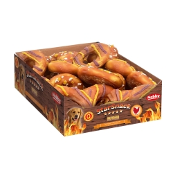 NOBBY DISPLAY: BBQ Snack -L- Chicken DONUT CANDY x15