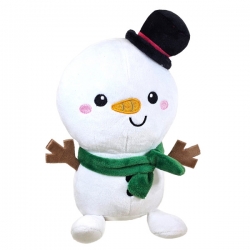 NOBBY+Xmas: Plush SNOWMAN, 27cm