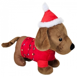 NOBBY+Xmas: Plush DOG, 27cm