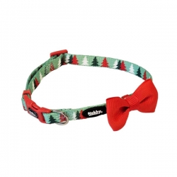 NOBBY+Xmas: Collar BOW TIE,  L, 34-50cm