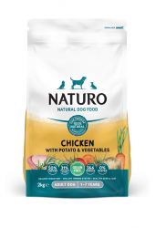 NATURO: GF Fresh CHICKEN, Potato/Veggies, 2kg