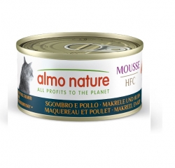 ALMO-MOUSSE Chicken Fillet & Macκerel, 70g