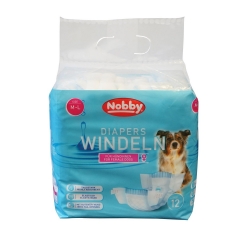 NOBBY: DAIPERS-Female Dogs, x12 M-L