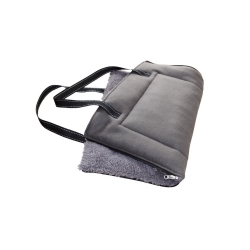 NOBBY: Mat/Bag square-SHANTA Grey