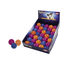 NOBBY DISPLAY: RUBBER, Snack Ball, x35 Mixed colors