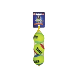 NOBBY: SET: Tennis Ball (w/Sound), x3 Mixed colors