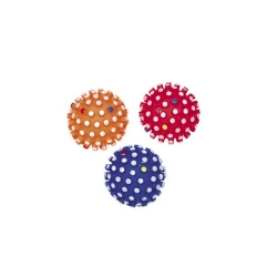 NOBBY: VINYL Ball Classic w/ squeaker & nopps Mixed colors
