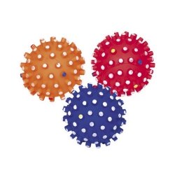 NOBBY: VINYL Ball Classic w/ squeaker & nopps Mixed colors