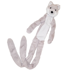 NOBBY: PLUSH Wolfie long, w/ ROPE inside