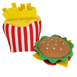 NOBBY: DISPLAY-PLUSH FOOD Classic Mixed colors