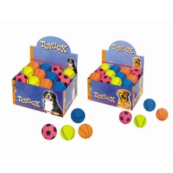 NOBBY DISPLAY: Foam Ball, x24 Mixed colors