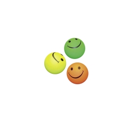 NOBBY-SET-Rubber foam toy Smiley Balls, 3pcs