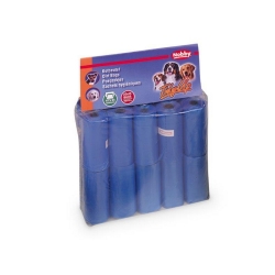 NOBBY DISPLAY: POOP Bag value pack, x20 Blue