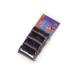 NOBBY: SET: POOP Bag w/ Bone print Black