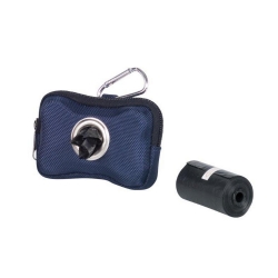 NOBBY: SET: POOP Bag dispenser HARDY Blue, 10 x 3 x 7 cm
