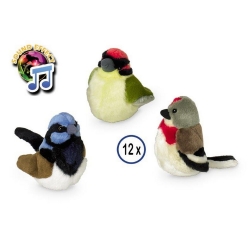 NOBBY DISPLAY: PLUSH, Bird (w/Sound), x12
