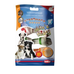 NOBBY: White & Tasty Snack-Bone Coloured (10)