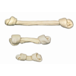 NOBBY: White & Tasty Snack-Knotted Bone S