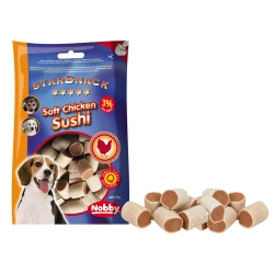 NOBBY: StarSnack, Soft CHICKEN Sushi, 70gr (16)
