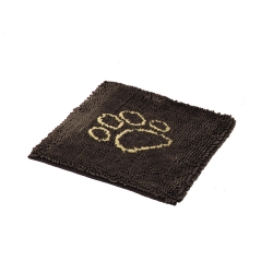 NOBBY: Mat microfibers DRY & CLEAN, M Brown